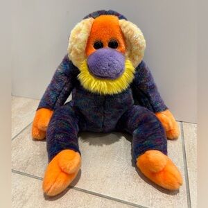 Ty beanie buddies orangutan 2000 great condition 13”